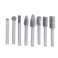 thumbnail image 4 of Kit de Fraise Rotative en Carbure, 8pcs Carbure Fichier Rotatif Die Grinder Bit Kit Fraise Rotative Set Top Tier Quality, 4 of 14