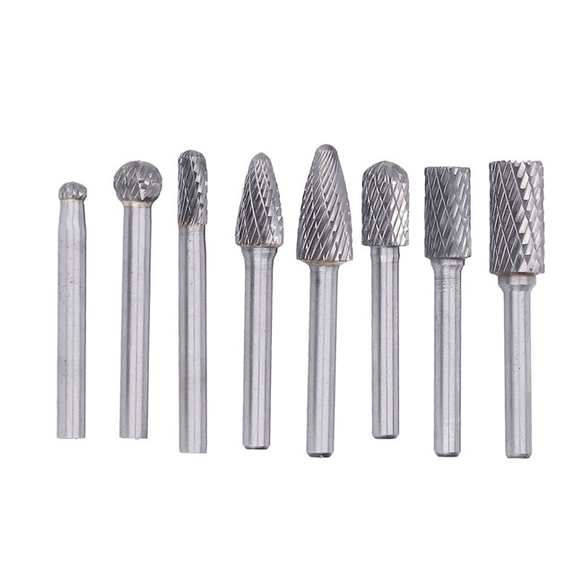 Kit De Brocas De Metal Pulido, Juego De Brocas Rotativas De Carburo Seguro De 1/4 Pulgadas Para Acero Para Máquina EOTVIA No