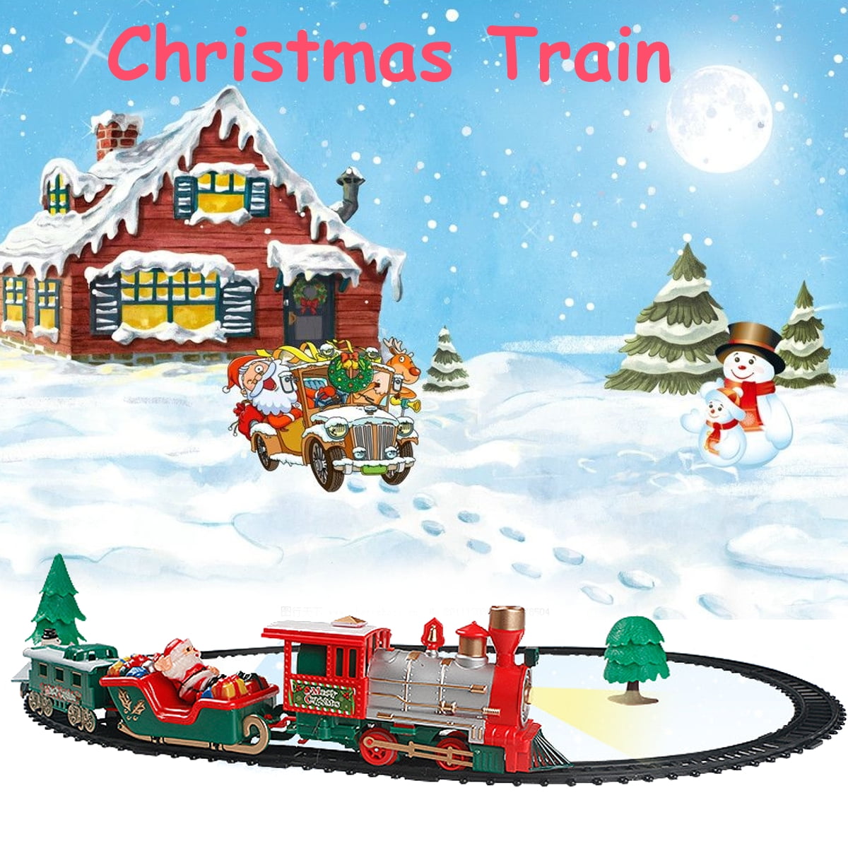 classic christmas train set