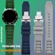 thumbnail image 2 of Correa de caucho fluorado para Seiko IWC Rolex Waffle Strap Bracelets Fashion Universal Mens Diver Silicone Sports Watch Band 20 22mm, 2 of 5