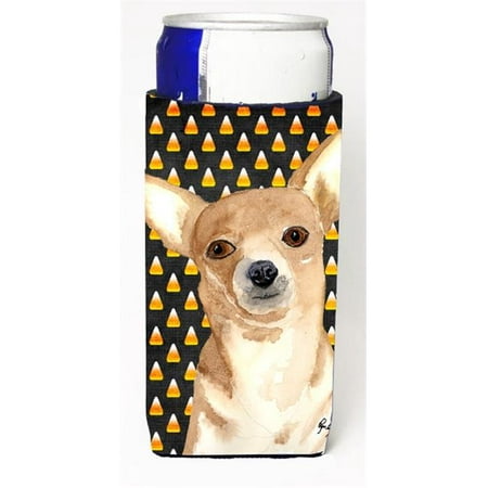 

Candy Corn Chihuahua Halloween Michelob Ultra bottle sleeves for slim cans 12 oz.