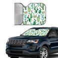 thumbnail image 4 of Disketp Windshield Sun Shade, Car Sun Shade For Front Window Cactus Plants1 Sunshades Sun Visor Protector Blocks Uv Rays Foldable, 4 of 9