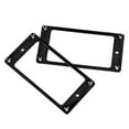 thumbnail image 2 of Electric Guitar Pickup Frame, Shiny Finish 2 Pcs Humbucker Pickup Cover  For Decoration Black, 2 of 8