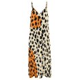 thumbnail image 4 of Leopard Print Pattern Sleeveless Dress Women's Luxury Party Dress Birthday Dresses for Women, 4 of 7