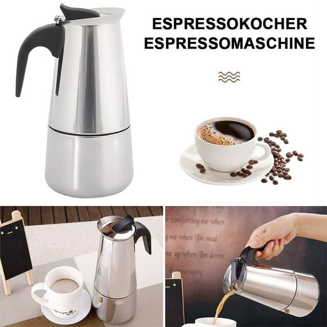 Stainless Steel Espresso Stove Top Coffee Maker percolator pot Italian Percolator Pot