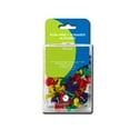 thumbnail image 2 of 100 Pcs Push Pin Thumb Tack Multi Color 3/8" Drawing Cork Board Office Pushpin, 2 of 2
