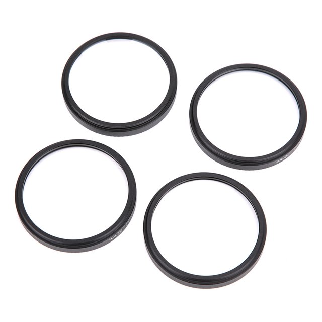 Kit De Filtro De Lente Macro De Primer Plano Para Cámara DSLR, Lupa De Vidrio óptico +1 +2 +4 +10, Flores, Monedas, Insectos, 2 Tamaños
