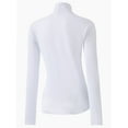 thumbnail image 3 of Women's Turtleneck Long Sleeve Shirts Slim Fitted Lightweight Base Layer Casual Tops, 3 of 5