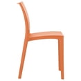 thumbnail image 3 of Compamia ISP025-ORA Chaise de Salle à Manger Maya Orange - Ensemble de 2, 3 of 11