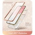thumbnail image 2 of i-Blason Cosmo Series Case for iPhone 13 Pro 6.1 inch (2021 Release), Slim Full-Body Stylish Protective Case with Built-in Screen Protector (PinkFly), 2 of 6