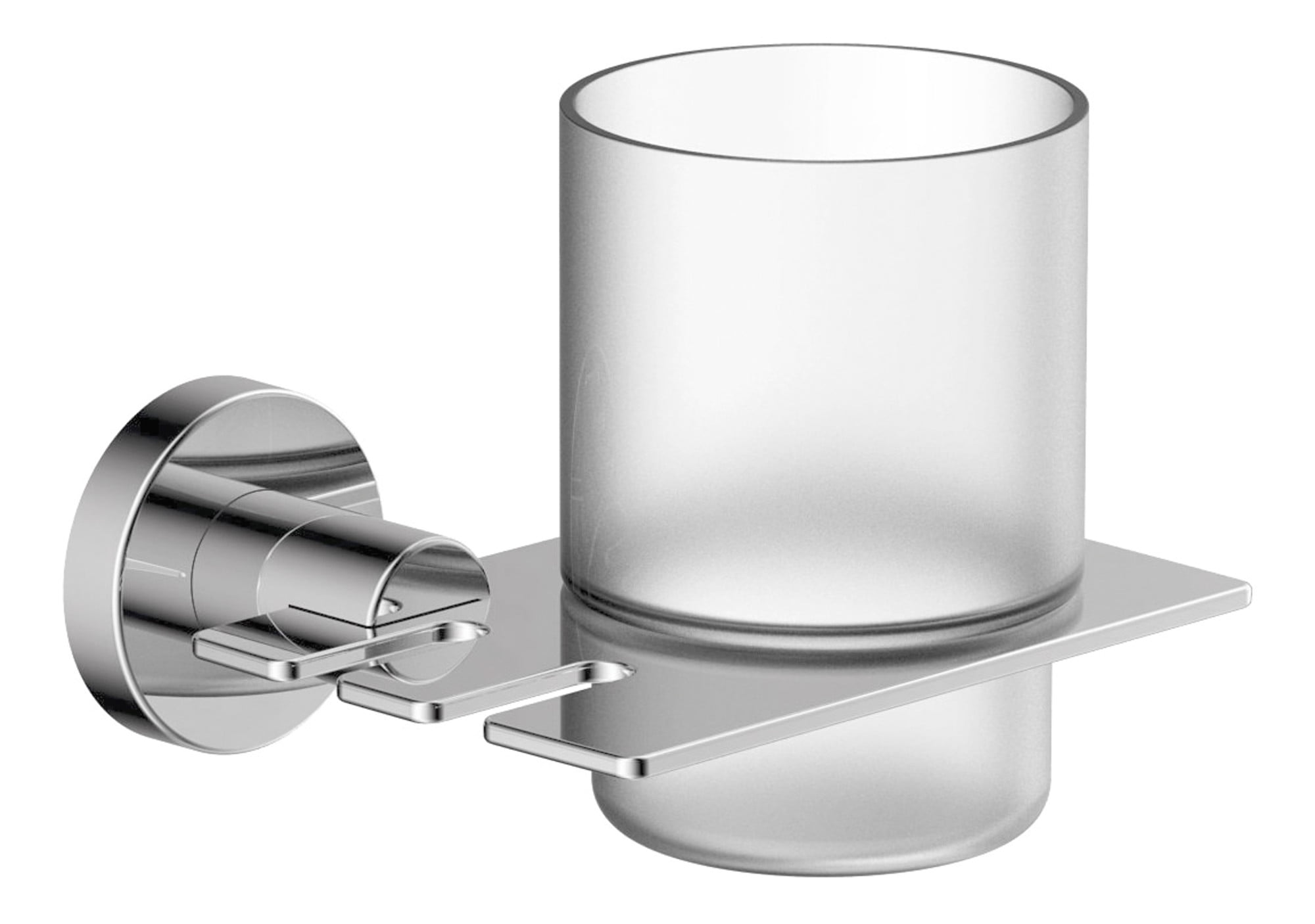 Dia WallMounted Toothbrush Holder in Polished Chrome