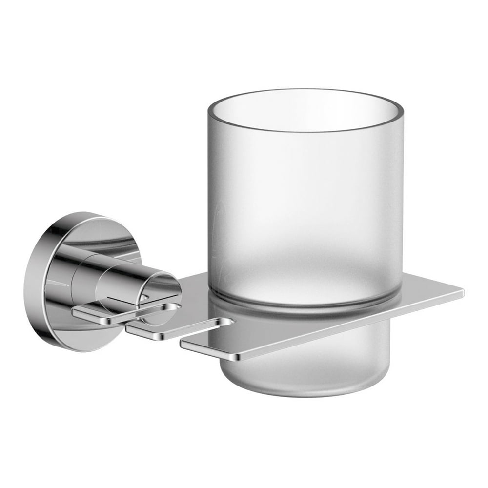 Dia WallMounted Toothbrush Holder in Polished Chrome
