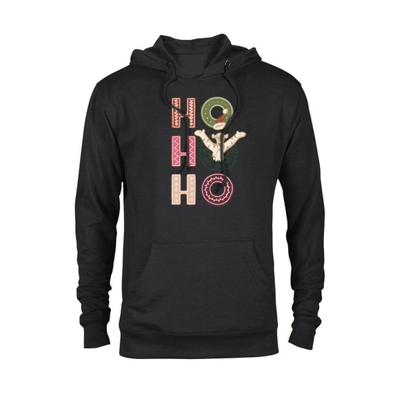Disney Winnie the Pooh Tigger Ho Ho Ho - Pullover Hoodie for Adults - Customized-Black