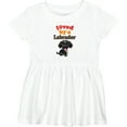 thumbnail image 3 of Inktastic Labrador Retriever Dog Black Lab Girls Baby Dress, 3 of 5