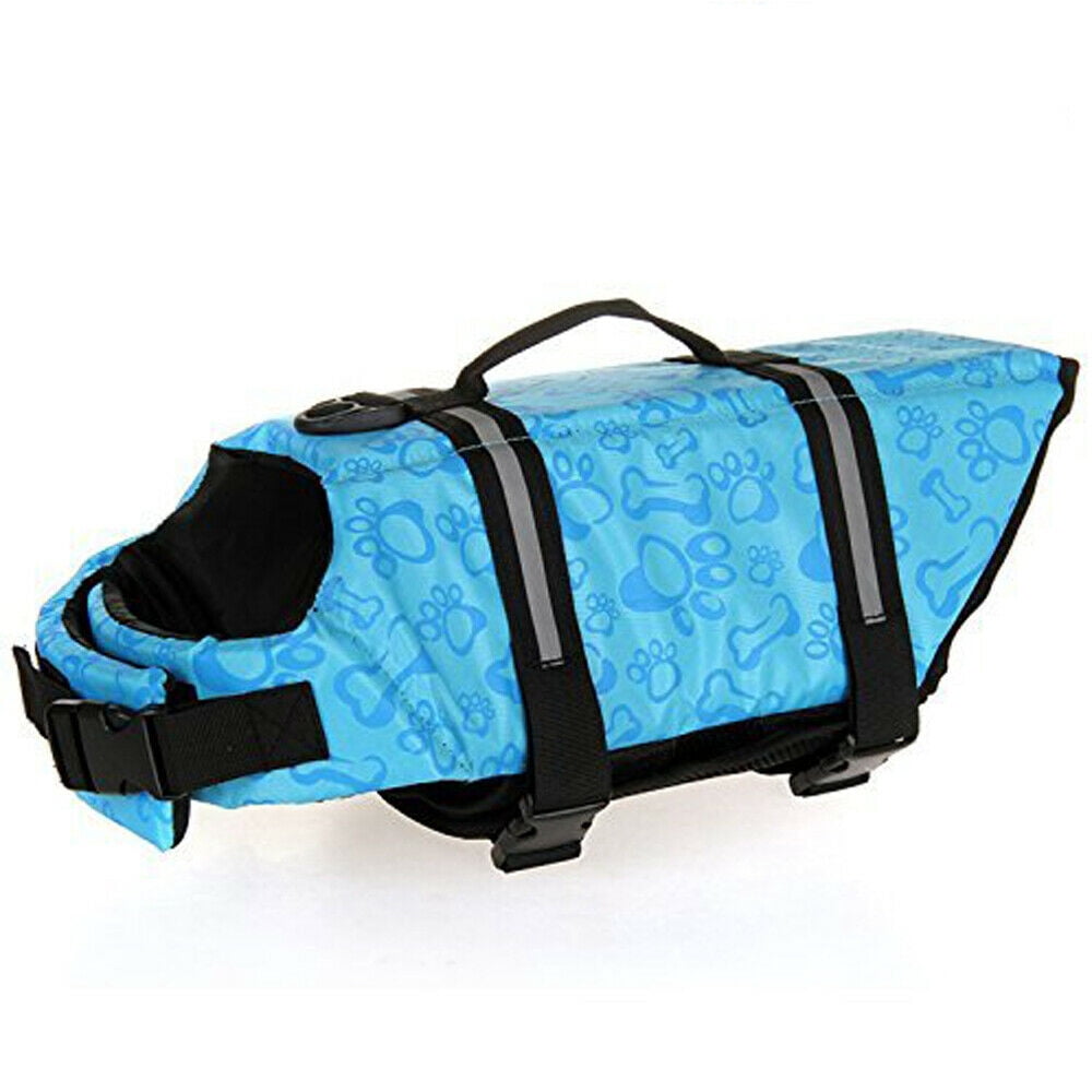 Pet Dog Swimming Safety Vest Dog Life Jacket Reflective Stripe