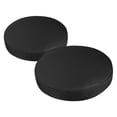 thumbnail image 6 of GAXIRE Black Round Stool Cushion Cover, Machine Washable Fabric Seat Protector for Chairs and Stools, 6 of 8