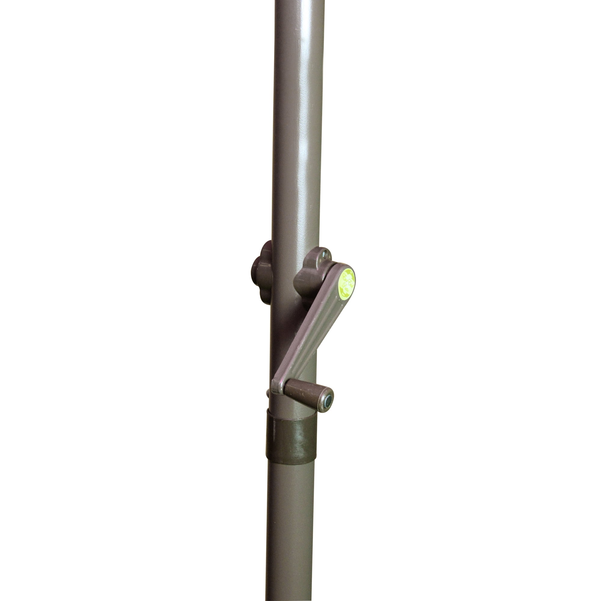 7.5' Outdoor Patio Market Umbrella with Hand Crank - Orange