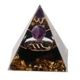 thumbnail image 2 of Pyramide, pyramide d'Orgone de 2 Po pour Énergie Positive, Petite Pyramide de Guérison Générateur d'Énergie Portive, Pyramide d'Orgonite pour Résister au Stress, Cadeau pour Hommes Femmes, 2 of 8