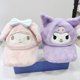 thumbnail image 3 of Sanrio-gorra de béisbol de felpa Hello Kitt para niños, gorro de invierno cálido de felpa Kawaii, gorro con visera Kuromi, Otoño e Invierno, 3 of 4