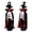 2Pack, variant on Halloween Vampire Wine Bottle Cover, Dracula Costume Decoration for Wine Bottle, Reusable Holiday Table Decor and Party Gift