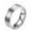 silver S7, variant on WWG Women Rings Frosted Anti-Scratch Fading Stainless Steel Couple Titanium Steel for Valentine's Day Mother's Day Christmas Birthday Gifts up to 30% off