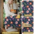 thumbnail image 5 of Pioneer Flower Floral Print Pattern Round Tablecloth 60 X 60 Inch, Wrinkle Resistant Wipeable Table Cloth for Kitchen Dining Picnic Patio Party, 5 of 6