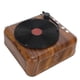 thumbnail image 4 of Altavoz Bluetooth, mini altavoz de audio retro con subwoofer para discos de vinilo, altavoz inalámbrico ultra sensible, 4 of 9