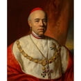 thumbnail image 2 of Karl von Blaas 12x14 Black Ornate Wood Framed Double Matted Museum Art Print Titled: Portrait of John Scitowski, Archbishop of Gran and Primate of Hungary, and Cardinal of Santa Croce in Ger, 2 of 5