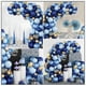 thumbnail image 2 of Balloon Arch Kit, 97 unidades, diseño de globos de látex G, azul y dorado, 2 of 2