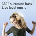thumbnail image 7 of Wireless Headphones for TV Watching with Bluetooth Transmitter & Charging Dock, Long Range, Low Latency, Pass-Through Support, and Clear Voice Mode for Seniors & Hard of Hearing,Khaki, 7 of 7