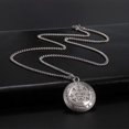 thumbnail image 4 of Dawapara Michaelmas Archangel Seal Uriel Michael Gabriel Necklace Spiritual Protection Amulets Guardian Angel Medallion Jewelry, 4 of 5