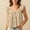 Beige summer women's cotton linen blouse a1, variant on Summer Women's Cotton Linen Square Neck Blouse Ruffle Flowy Casual Tops Vacation Holiday Beachwear Fashion Shirts, Mint Green M