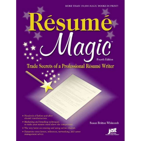Pre-Owned Resume Magic: Trade Secrets of a Professional Resume Writer (Paperback) by Susan Britton Whitcomb