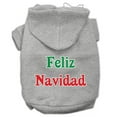 thumbnail image 1 of Feliz Navidad Sérigraphie Hoodies Gris M (12), 1 of 1