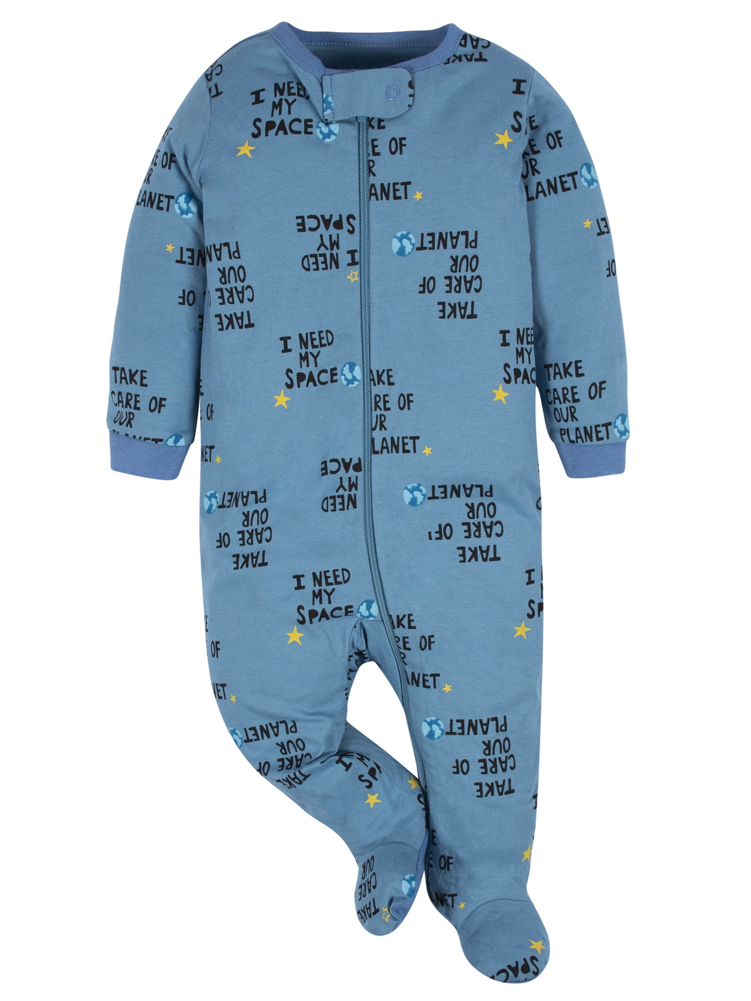 Gerber Baby Boy Sleep 'n Play Footed Pajamas, 4-Pack - Walmart.com