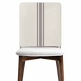 thumbnail image 6 of Simple Farmhouse Style,Chair Back Cover for Dining Room Set of 8,Abstract Grey Geometric Stripe Removable Kitchen Chair Slipcovers,Washable Seat Protector for Restaurant Party Banquet Wedding Décor, 6 of 9