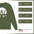 thumbnail image 6 of Alien Bigfoot Loch Ness Monster Moon Long Sleeve T-shirt Funny Space UFO Hunter Sasquatch Yeti Dinosaur Nerd Believe, 6 of 7