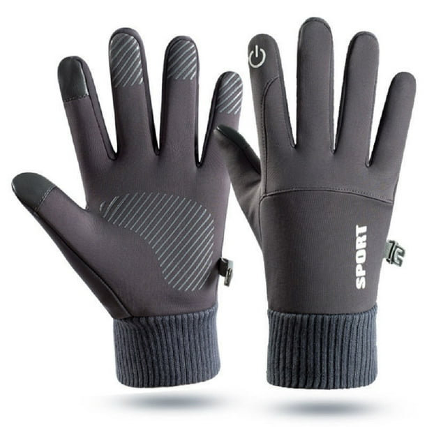 ODPD Unisex Winter Thermal Gloves Touch Screen Windproof Anti Slip