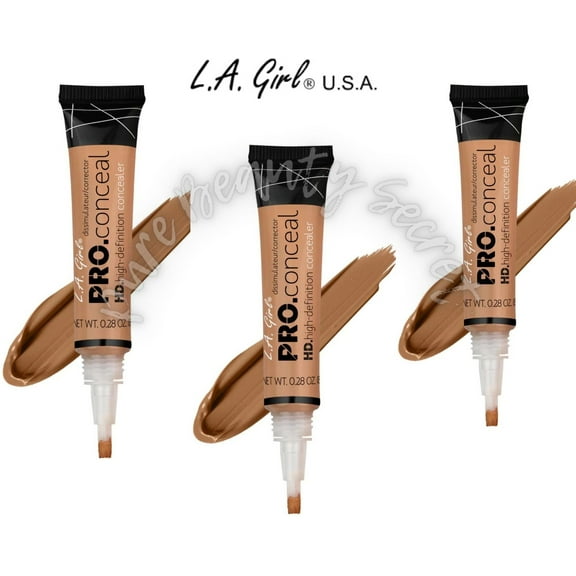 LA Girl HD.high-definition concealer - 980 Cool Tan x 3