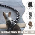 thumbnail image 2 of Cuerda de Tracción para Perros, Simulación de Cadena Gruesa, Cadena Grande de Hierro, Broma Divertida, Suministros para Caminar para Perros, Cuerda Negra, 2 of 5