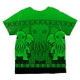 thumbnail image 2 of Ugly Christmas Sweater Big Cthulhu Greater Gods All Over Toddler T Shirt Multi 6T, 2 of 2