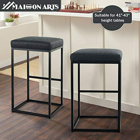 Arts Bar Height 30 Inch Stools Set, What Size Stool For 43 Inch Counter