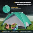 thumbnail image 7 of Spaco 2-in-1 4 Person Instant Pop-up Waterproof Camping Tent-Green, Beach Tent, Easy Pop Up Beach Shade Beach Tent, Sun Shelter Instant Portable Beach Tent Umbrella, 7 of 7