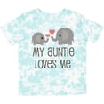 thumbnail image 3 of Inktastic My Auntie Loves Me Boys or Girls Toddler T-Shirt, 3 of 5