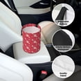 thumbnail image 6 of Wukai Hello Summer Flamingo Print Car Trash Can - Easy to Clean Hanging Garbage Bin - Removable Liner - Leak-Car Garbage Can - Waterproof Trash Can for Car and SUV, 6 of 7