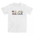 thumbnail image 3 of Camiseta de Peanuts Charlie Brown y Snoopy, accesorios para hombres y mujeres, 100 % algodón, divertida camiseta de manga corta, ropa de regalo, 3 of 5