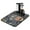 White-736, variant on Elegant Paisley Pattern Dish Drying Mat, Colorful Vibrant Absorbent Coffee Bar Mat, Ethnic Floral Kitchen Counter Protector