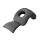 thumbnail image 5 of Almohada para la siesta Almohada facial Almohada de apoyo para el cuello Cojín de descanso Portátil Cómodo Actualización gris oscuro, 5 of 9