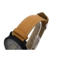 thumbnail image 4 of BIG Face Easy to Read Glow in the Dark Hands Tan Band Bold Watch 14-Tan, 4 of 8
