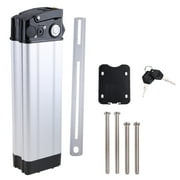 Electric Bike Battery 36V/48V Case E-bike Output Port Top Bottom Accessories